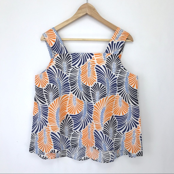 Zara Tops - Zara Basic Wide Strap Hi Low Tank